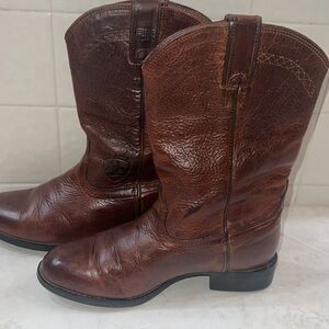 Ariat Cowboy boots chestnut brown sz 7